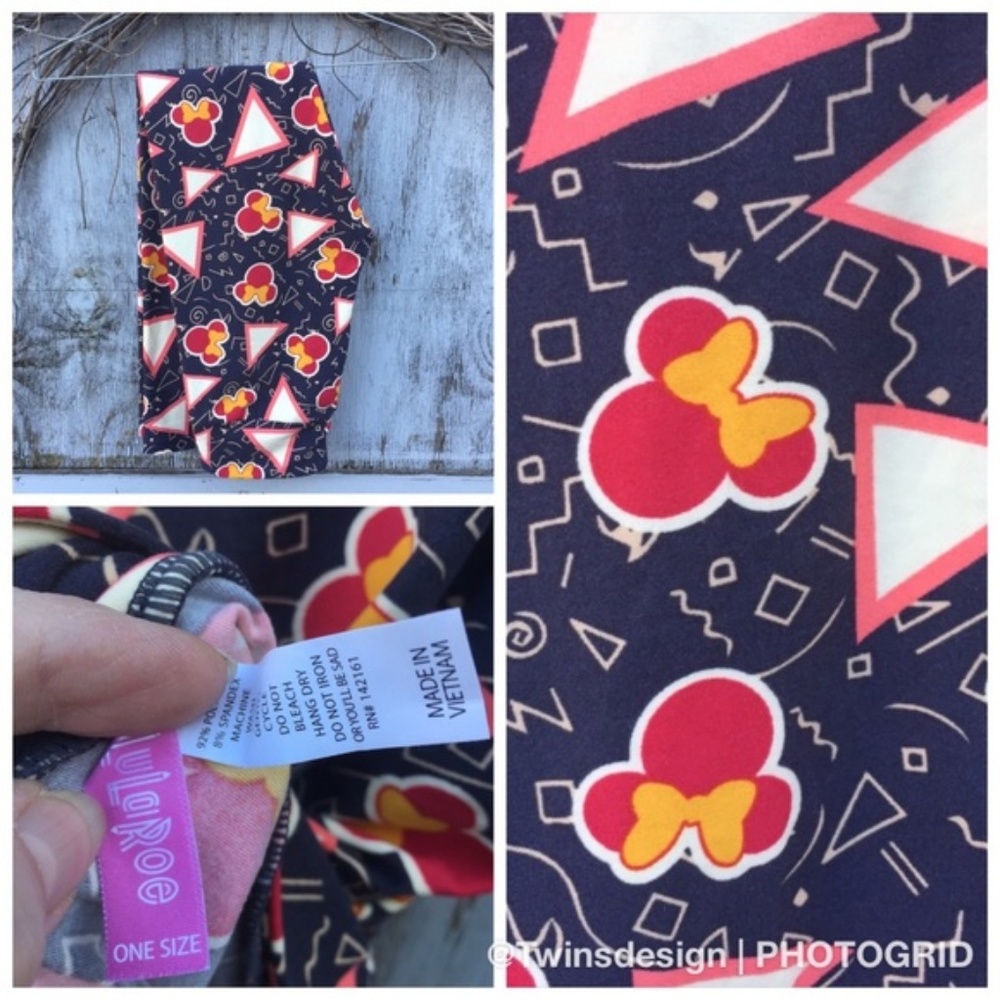 Minnie Mouse Disney Leggings LuLaRoe Limited